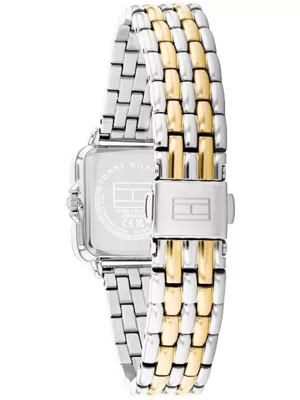Tommy Hilfiger Women's Quartz Two Tone Stainless Steel Bracelet Watch, 22.5mm